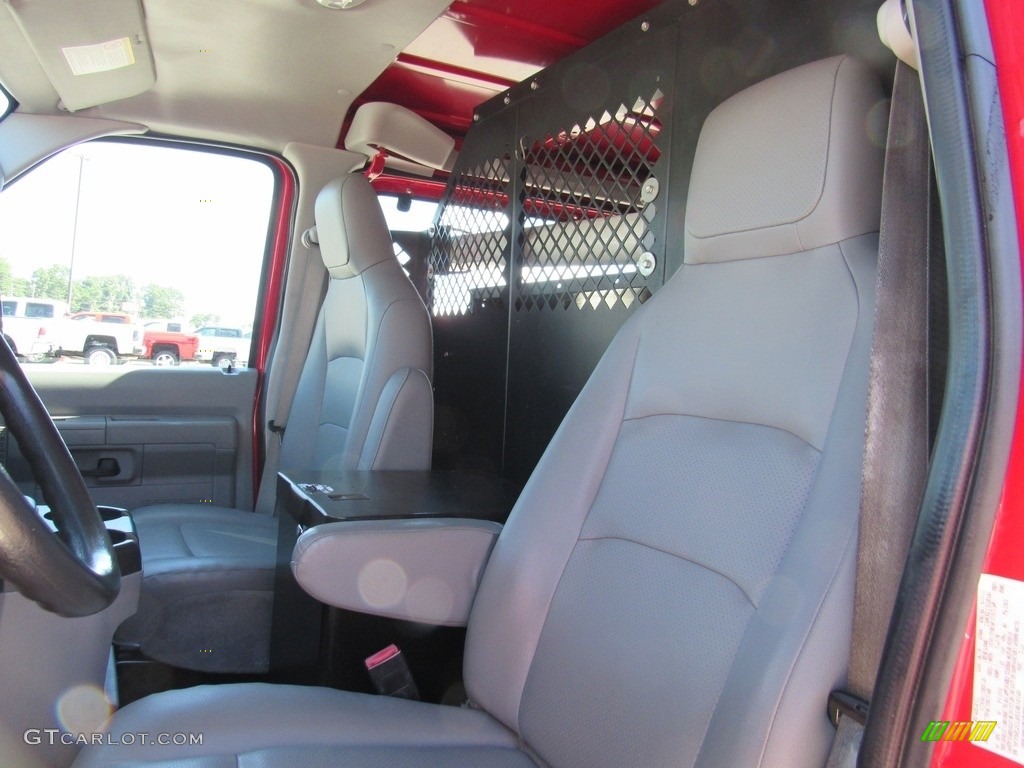 2014 E-Series Van E250 Cargo Van - Vermillion Red / Medium Flint photo #31