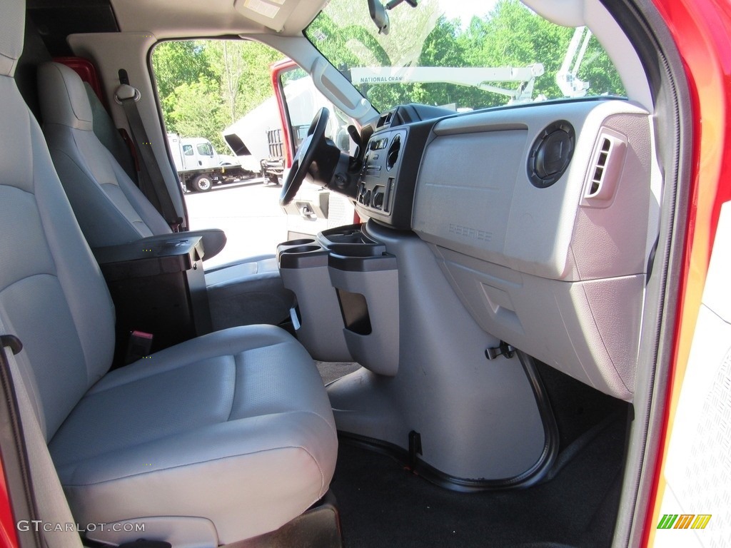 2014 E-Series Van E250 Cargo Van - Vermillion Red / Medium Flint photo #45