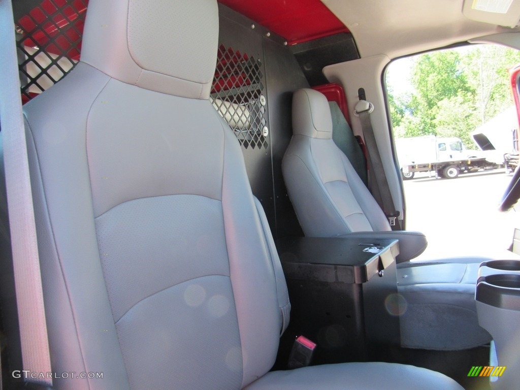 2014 E-Series Van E250 Cargo Van - Vermillion Red / Medium Flint photo #46