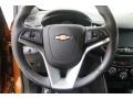 Jet Black 2017 Chevrolet Trax Premier AWD Steering Wheel