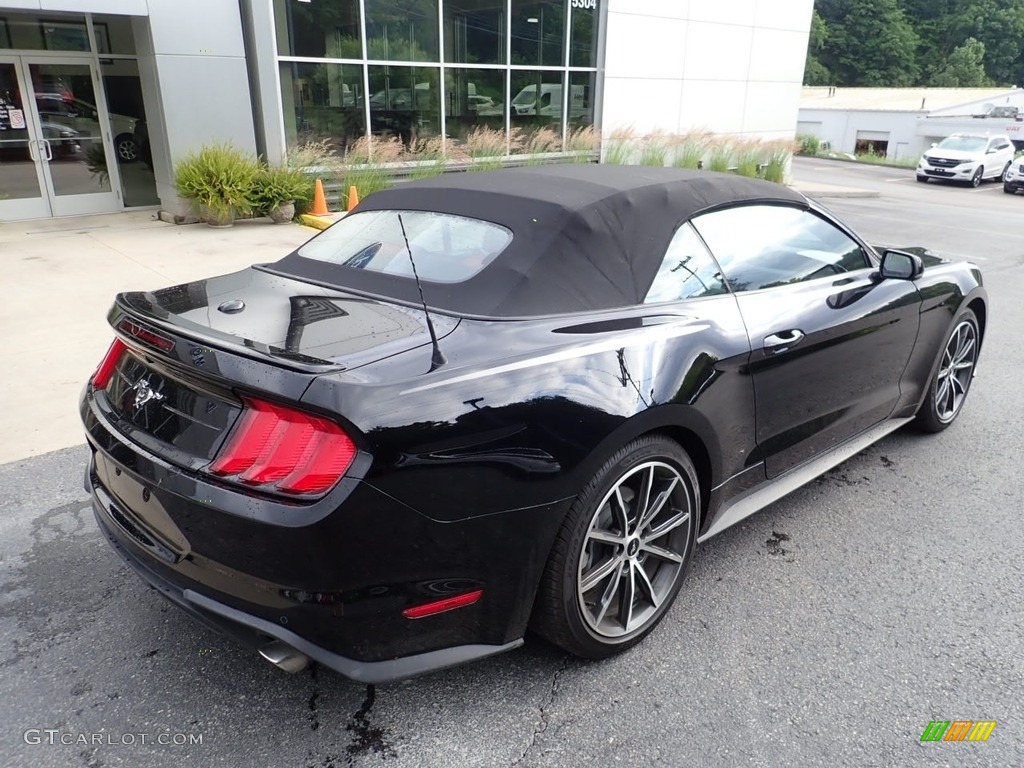 2019 Mustang EcoBoost Premium Convertible - Shadow Black / Showstopper Red photo #2