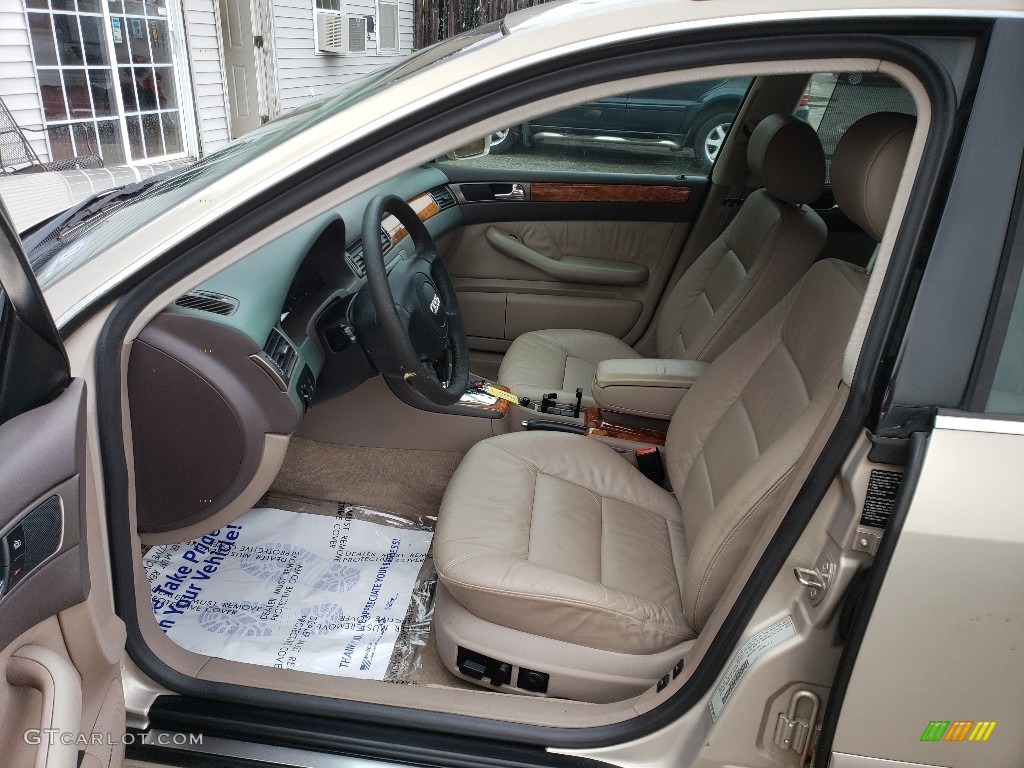 Melange Beige Interior 1999 Audi A6 2.8 quattro Avant Photo #138318109