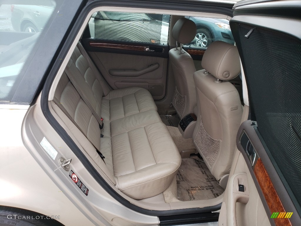 1999 Audi A6 2.8 quattro Avant Rear Seat Photo #138318133