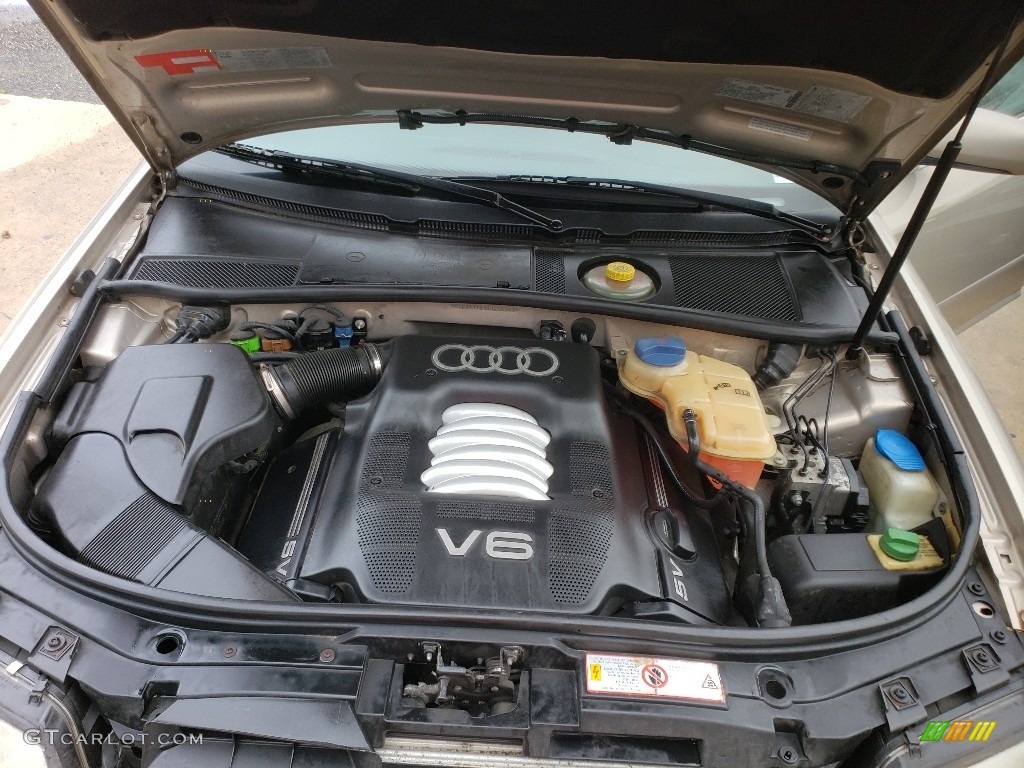 1999 Audi A6 2.8 quattro Avant 2.8 Liter DOHC 30-Valve V6 Engine Photo #138318217
