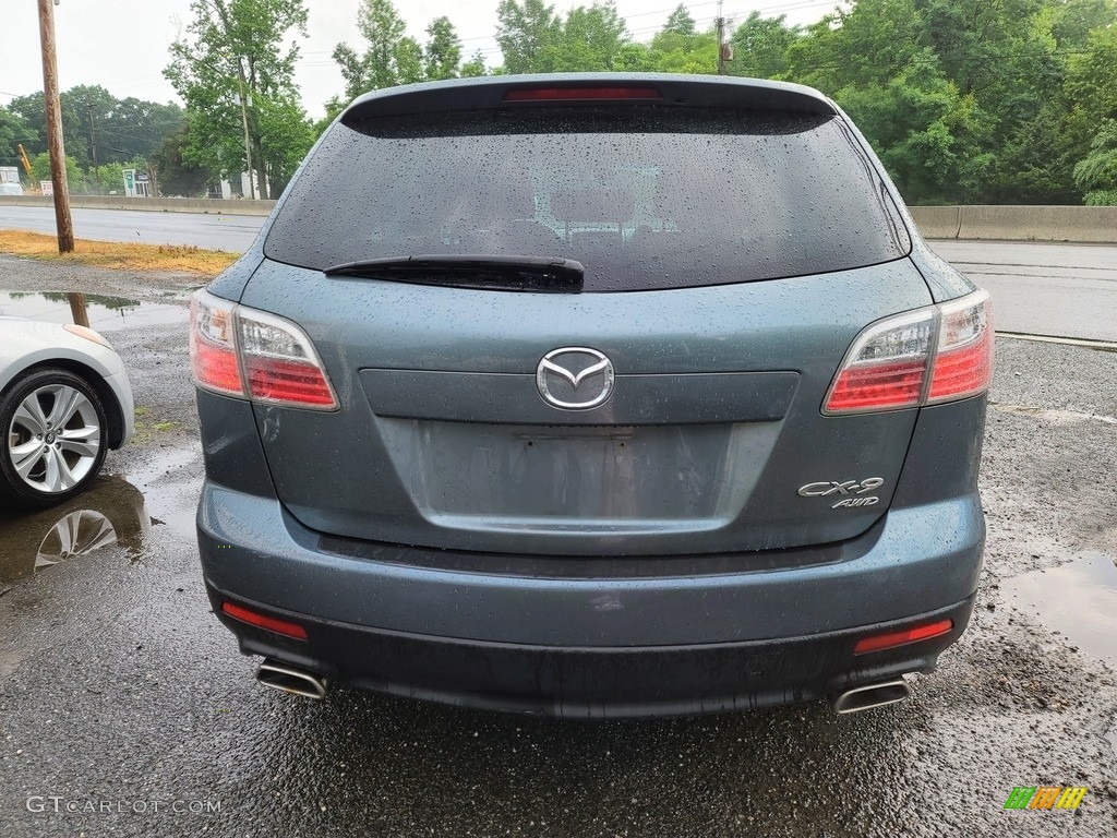 2012 CX-9 Touring AWD - Dolphin Gray Mica / Black photo #3