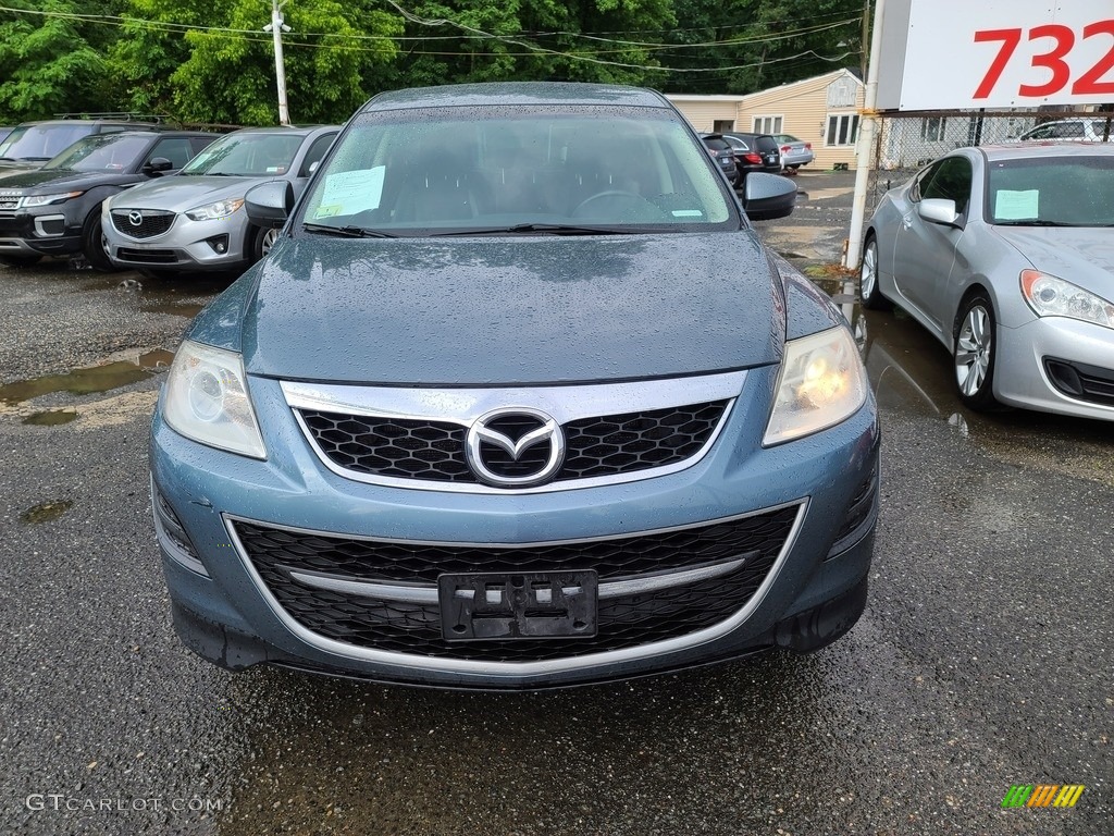 2012 CX-9 Touring AWD - Dolphin Gray Mica / Black photo #7
