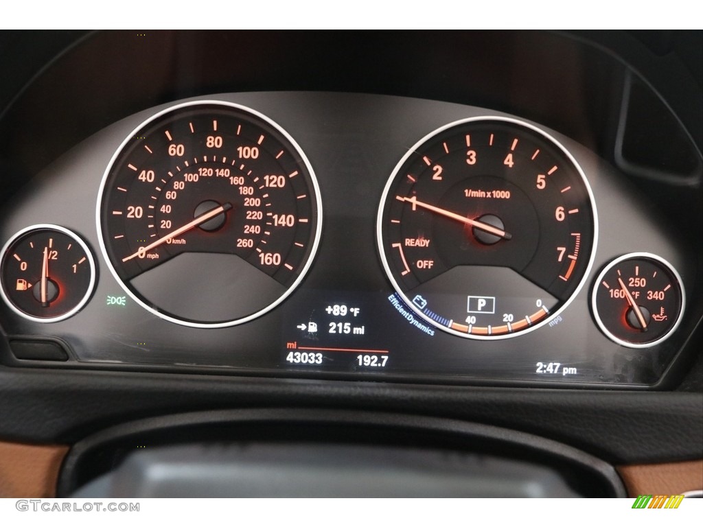 2017 BMW 4 Series 430i xDrive Convertible Gauges Photos
