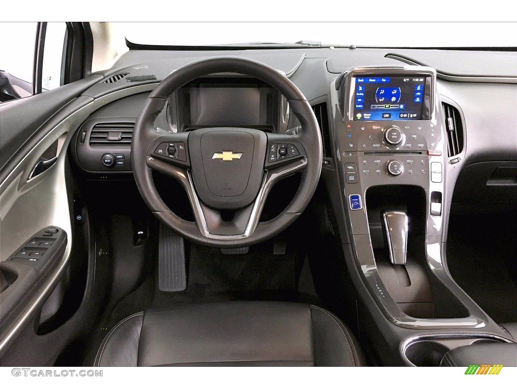 2013 Chevrolet Volt Standard Volt Model Jet Black/Dark Accents Dashboard Photo #138319530