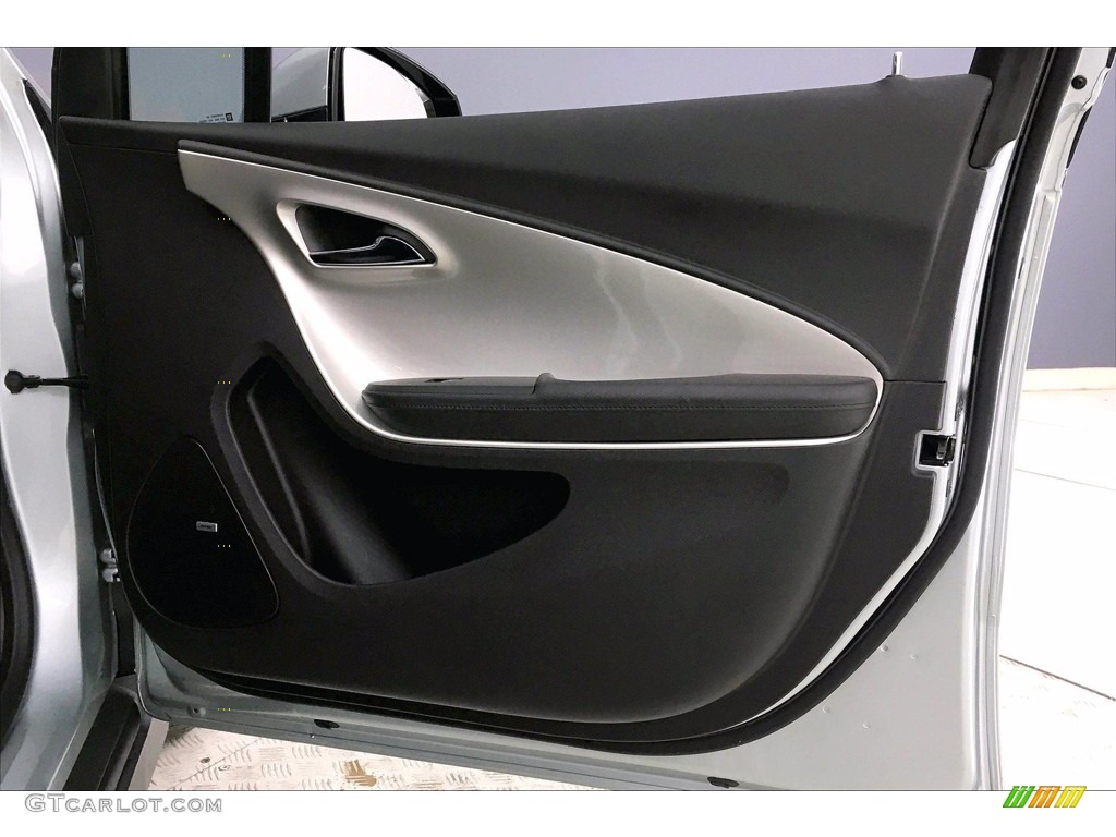 2013 Chevrolet Volt Standard Volt Model Jet Black/Dark Accents Door Panel Photo #138319986
