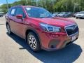2020 Crimson Red Pearl Subaru Forester 2.5i Premium  photo #1