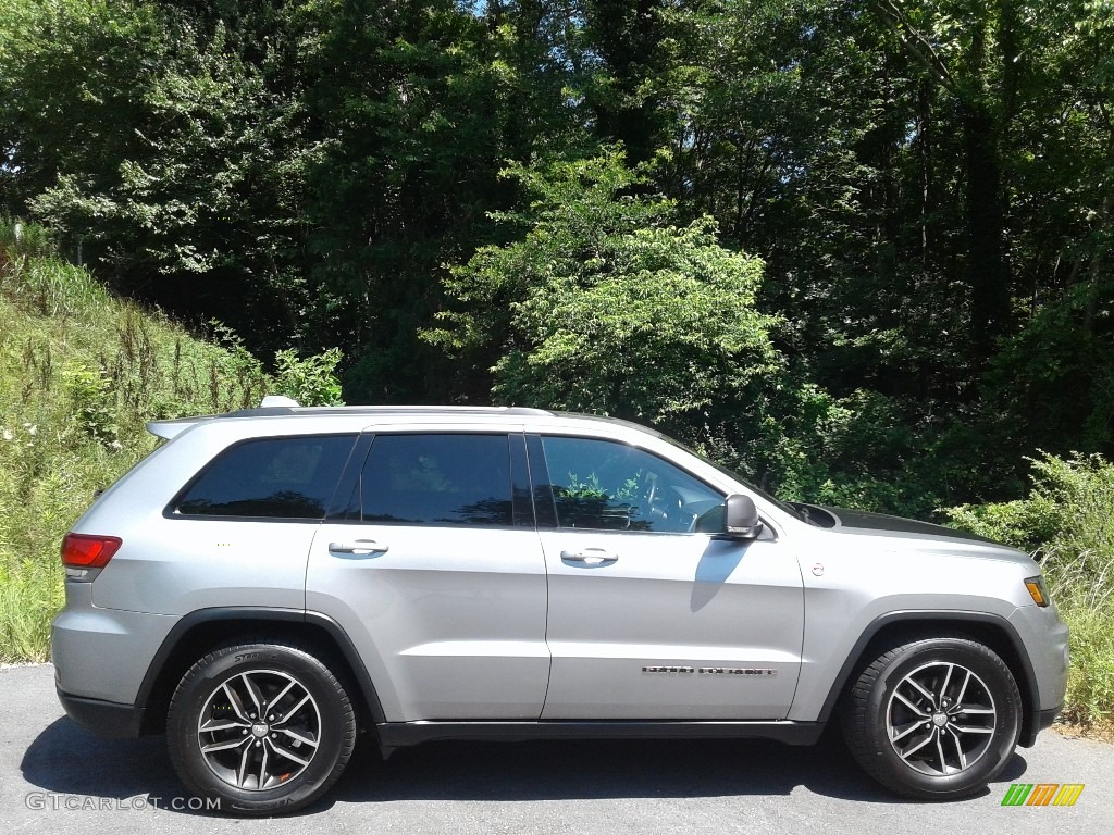 2017 Grand Cherokee Trailhawk 4x4 - Billet Silver Metallic / Black photo #5