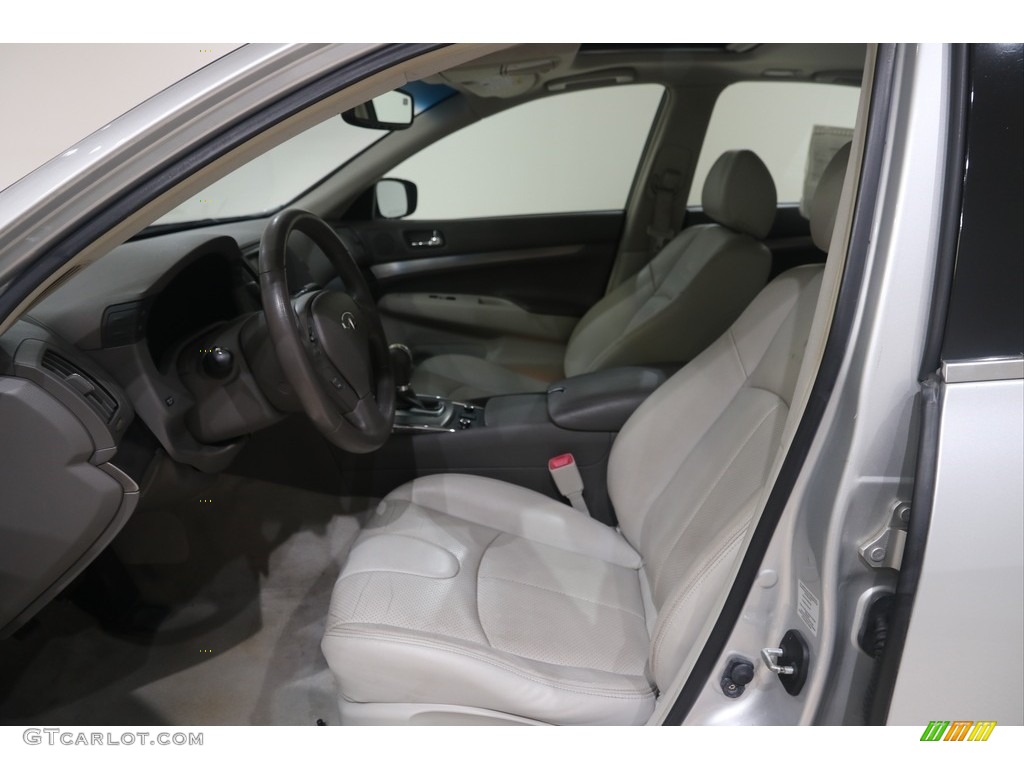 2011 G 25 x AWD Sedan - Liquid Platinum / Graphite photo #6