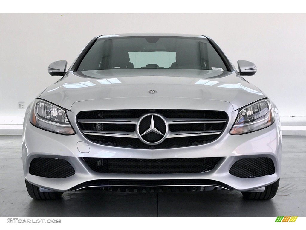 Iridium Silver Metallic 2018 Mercedes-Benz C 300 Sedan Exterior Photo #138321105