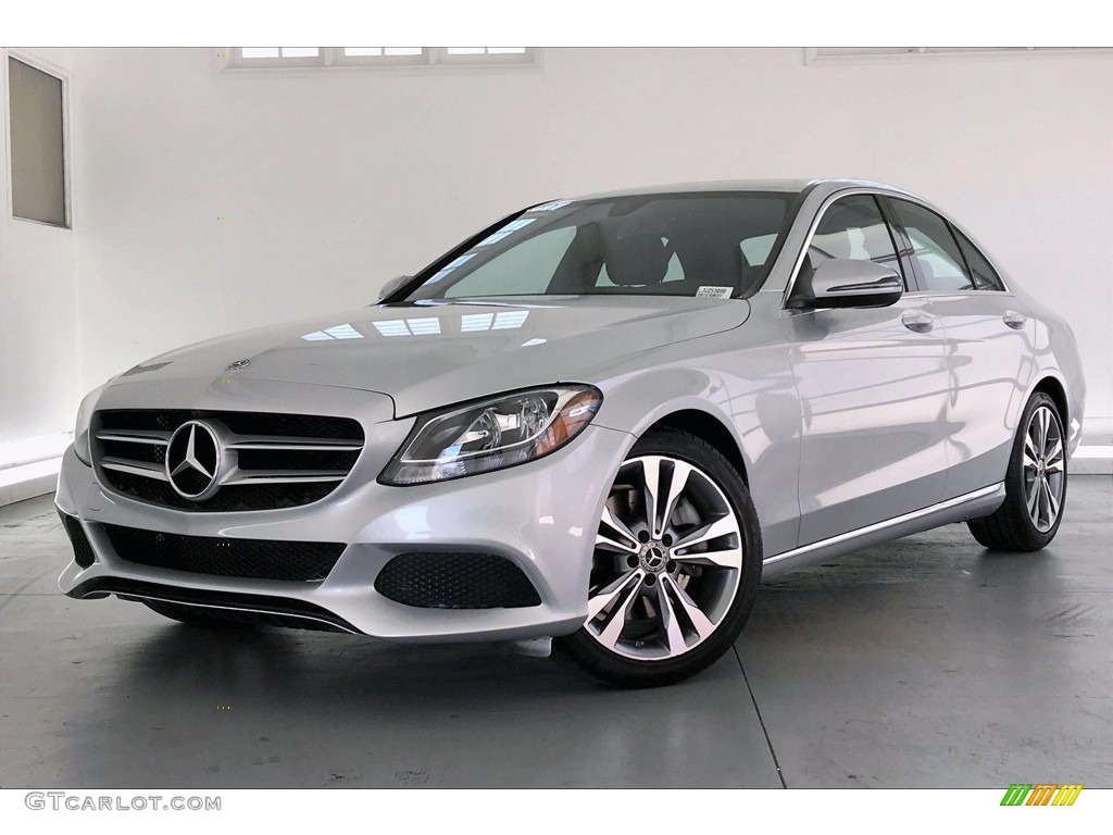 Iridium Silver Metallic 2018 Mercedes-Benz C 300 Sedan Exterior Photo #138321360