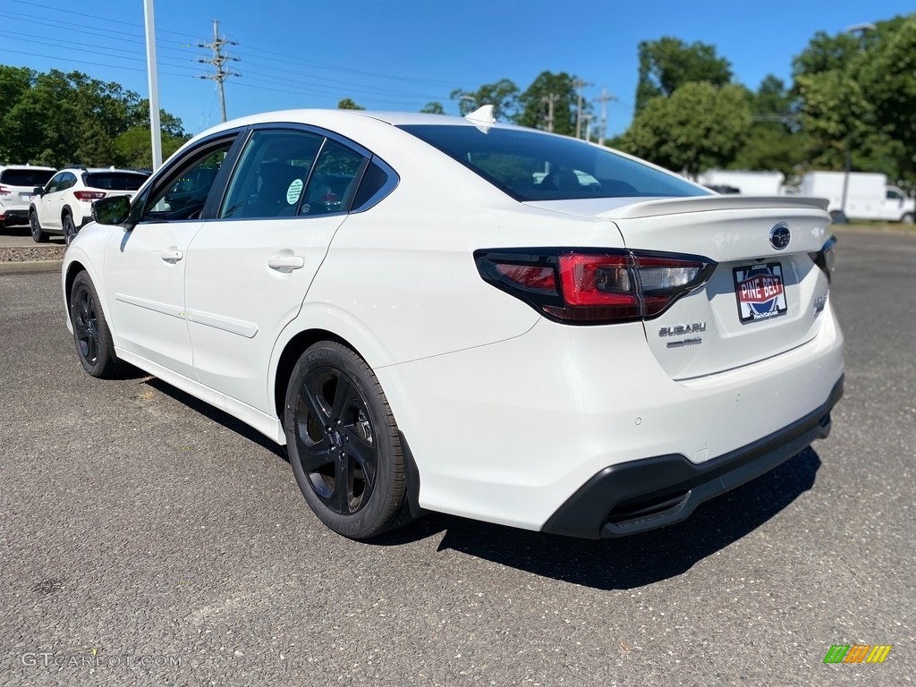 2020 Legacy 2.5i Sport - Crystal White Pearl / Two-Tone Gray photo #4
