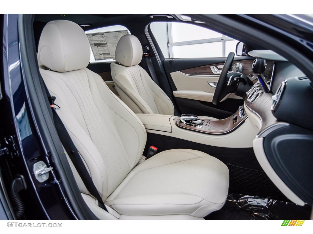 Macchiato Beige/Black Interior 2018 Mercedes-Benz E 300 Sedan Photo #138322002