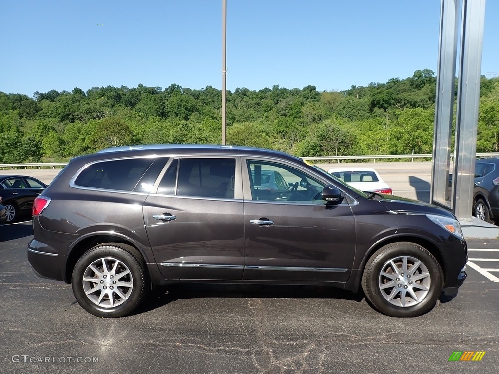 2017 Enclave Leather AWD - Iridium Metallic / Light Titanium photo #5