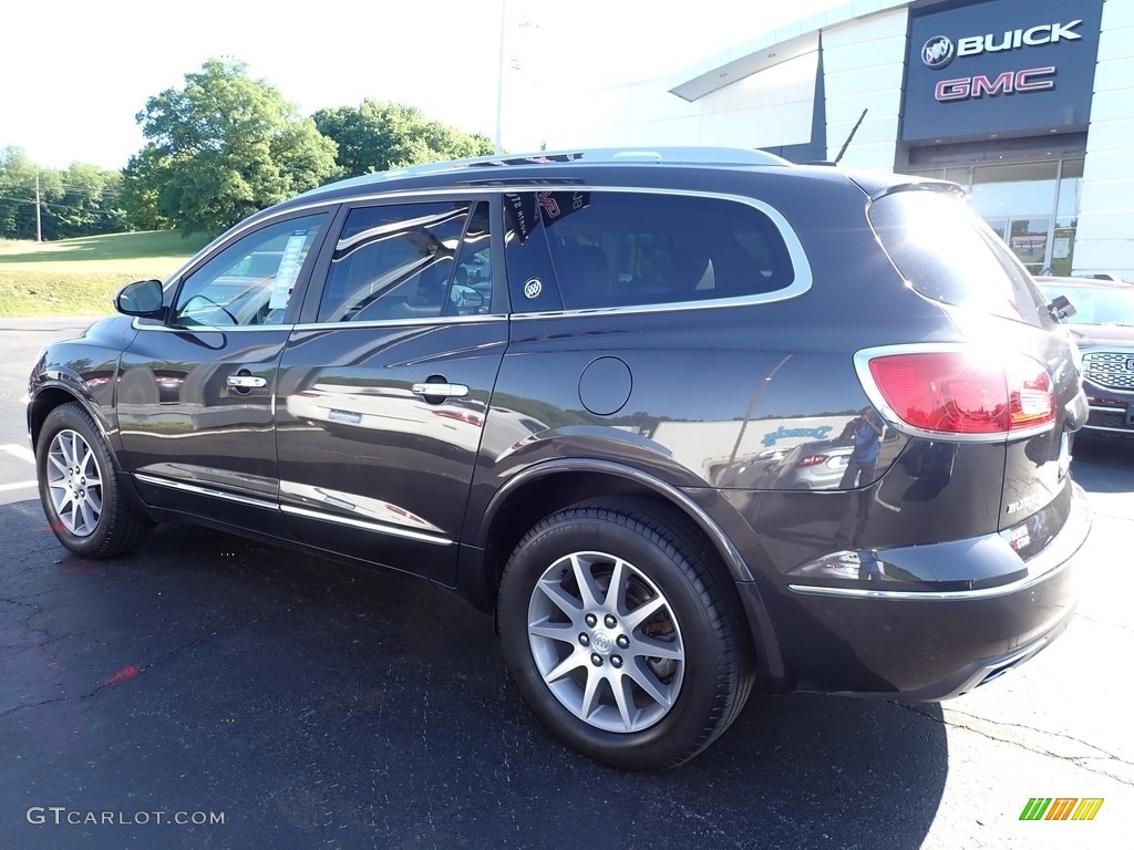 2017 Enclave Leather AWD - Iridium Metallic / Light Titanium photo #12