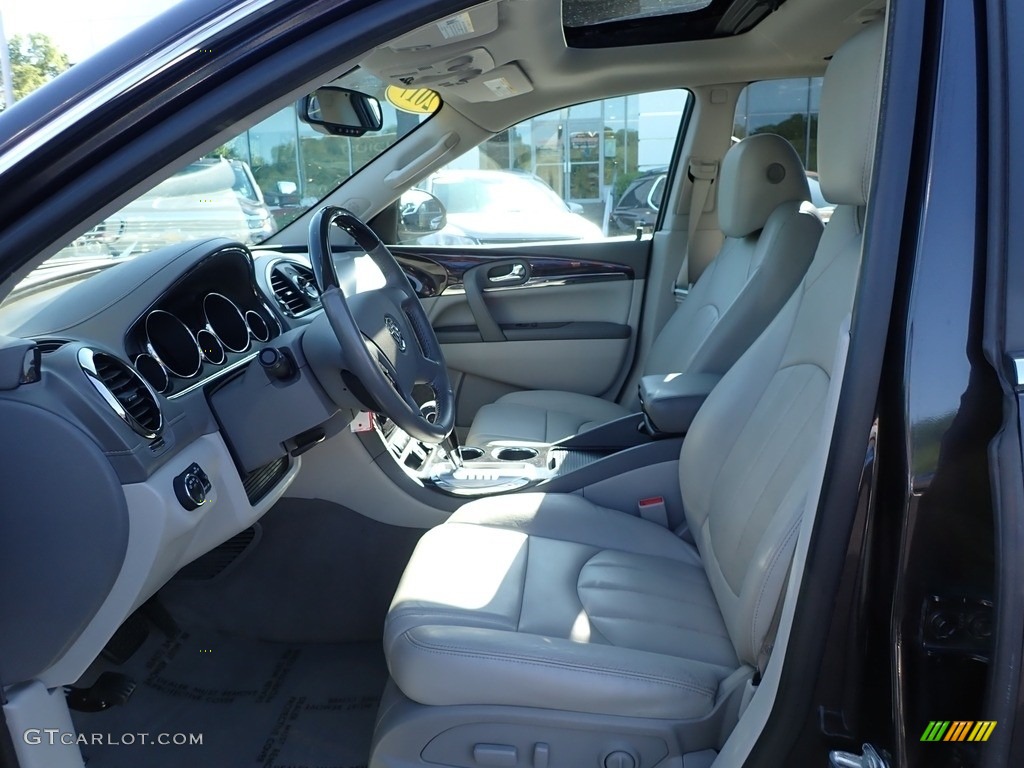 2017 Enclave Leather AWD - Iridium Metallic / Light Titanium photo #18