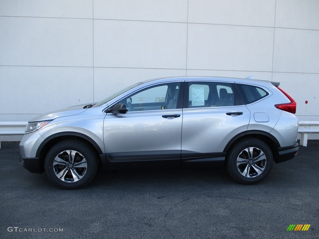 2017 CR-V LX AWD - Lunar Silver Metallic / Gray photo #2