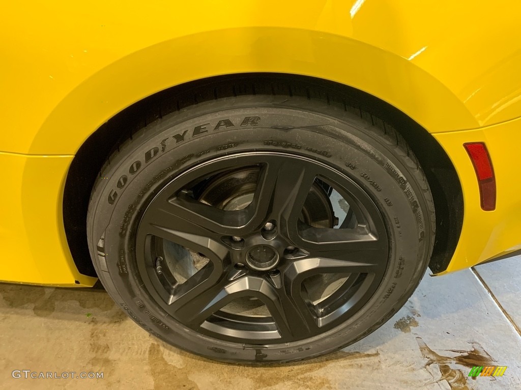 2017 Camaro LT Convertible - Bright Yellow / Jet Black photo #6