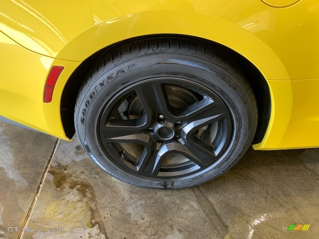 2017 Camaro LT Convertible - Bright Yellow / Jet Black photo #7