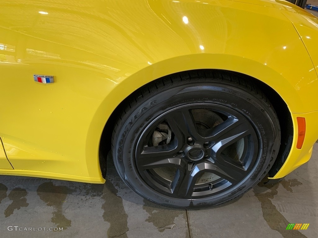 2017 Camaro LT Convertible - Bright Yellow / Jet Black photo #8