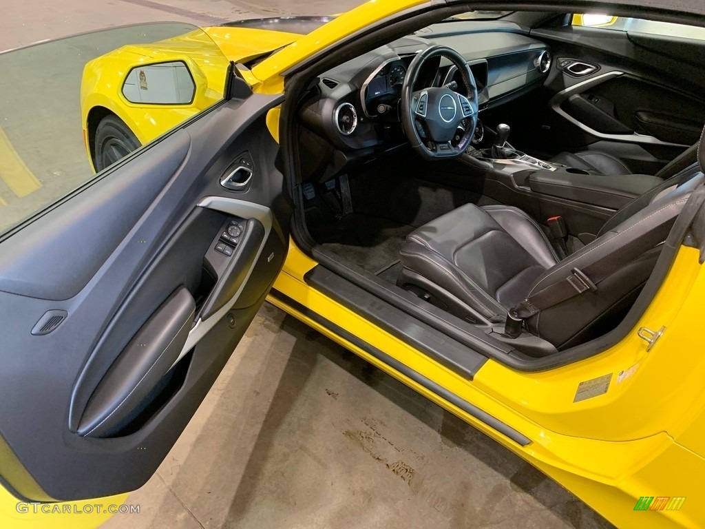 2017 Camaro LT Convertible - Bright Yellow / Jet Black photo #9