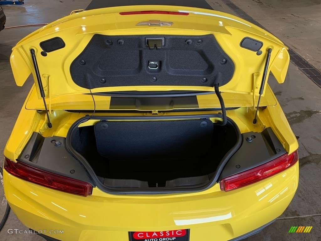 2017 Camaro LT Convertible - Bright Yellow / Jet Black photo #11
