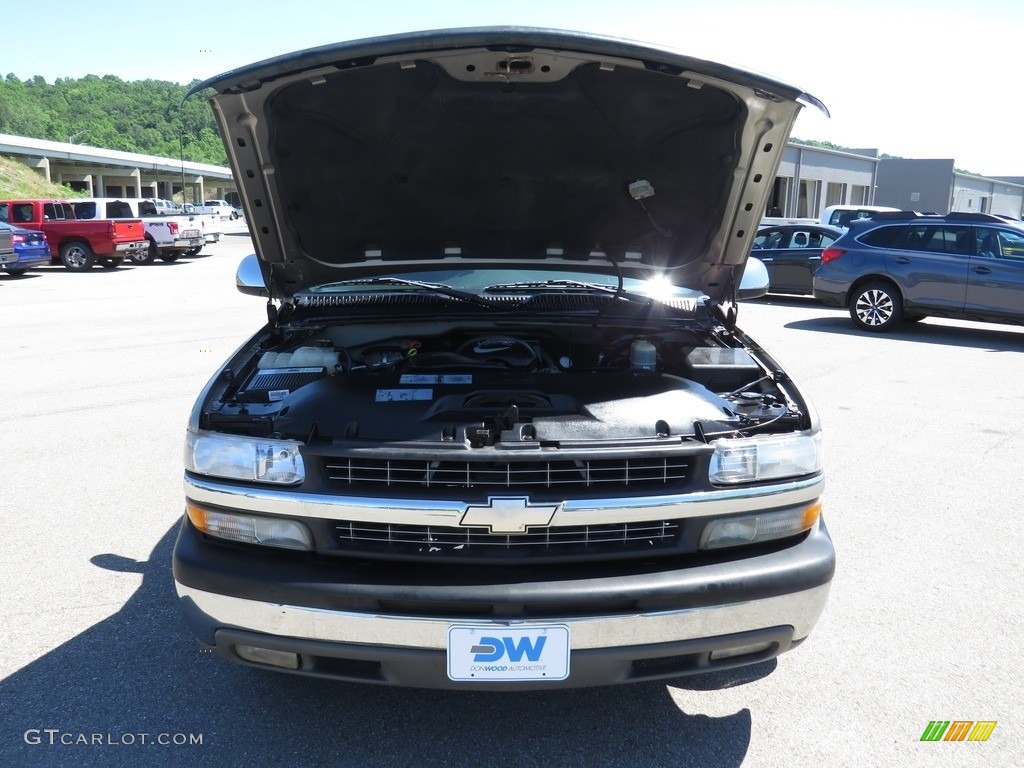 2002 Silverado 1500 LT Extended Cab - Light Pewter Metallic / Graphite Gray photo #5