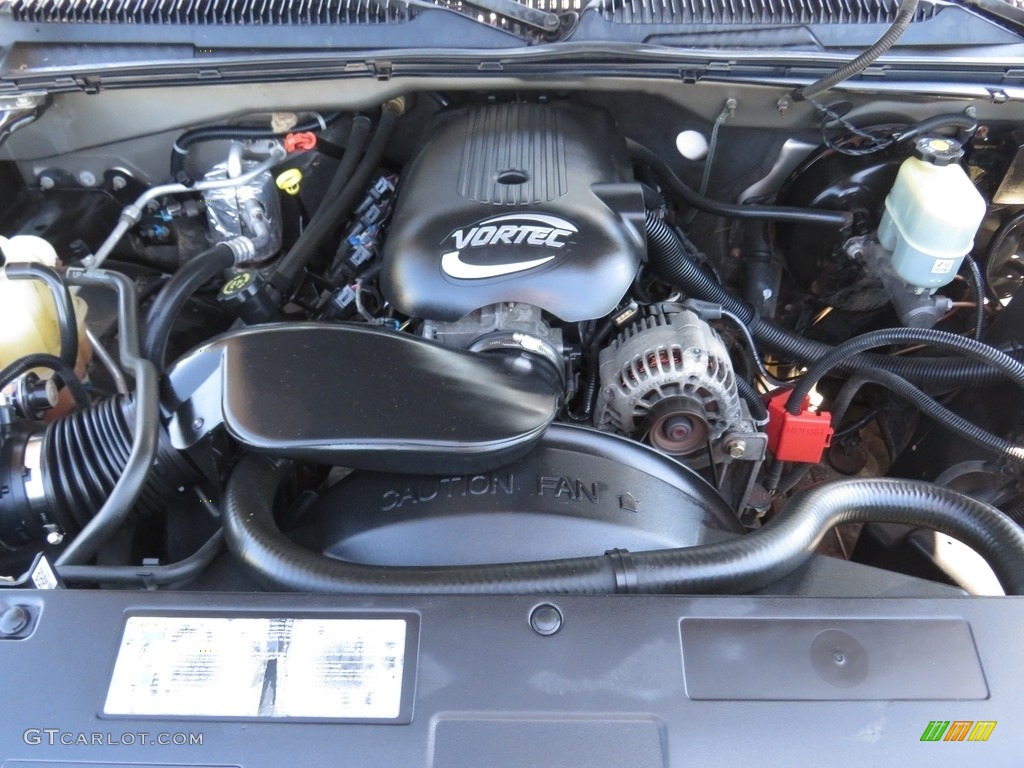 2002 Chevrolet Silverado 1500 LT Extended Cab 5.3 Liter OHV 16 Valve Vortec V8 Engine Photo #138325740