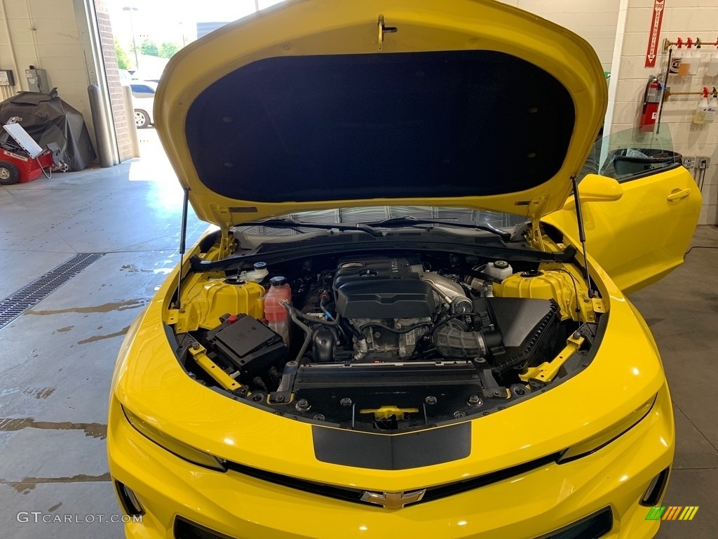 2017 Camaro LT Convertible - Bright Yellow / Jet Black photo #22