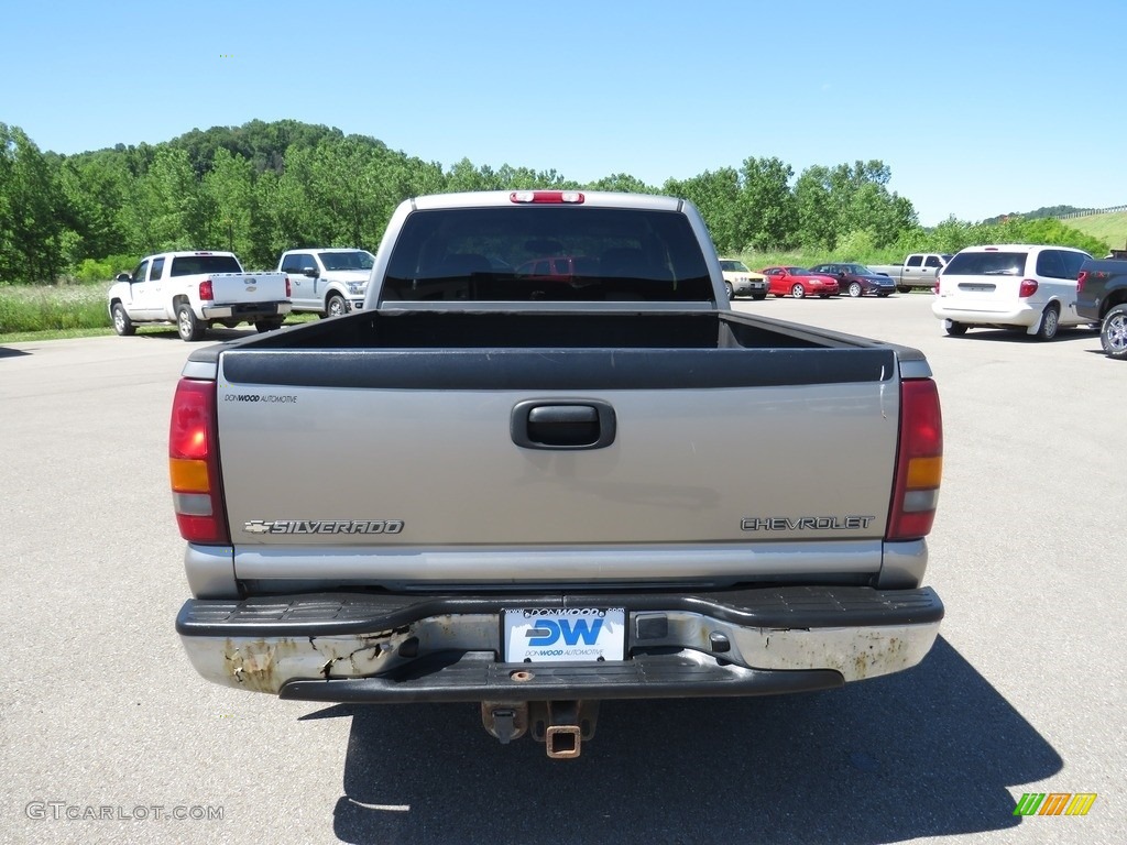 2002 Silverado 1500 LT Extended Cab - Light Pewter Metallic / Graphite Gray photo #11