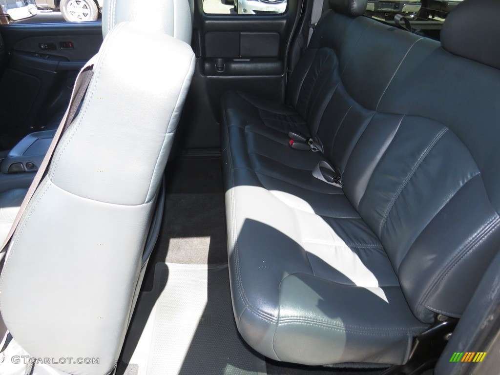2002 Silverado 1500 LT Extended Cab - Light Pewter Metallic / Graphite Gray photo #19