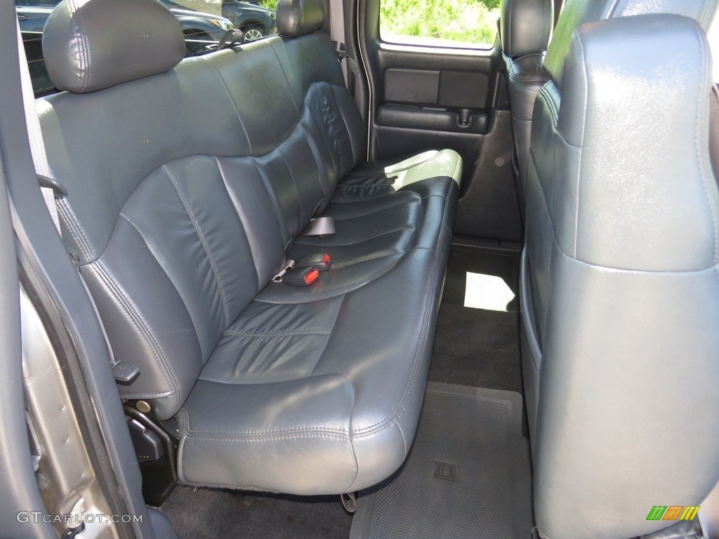 2002 Silverado 1500 LT Extended Cab - Light Pewter Metallic / Graphite Gray photo #20