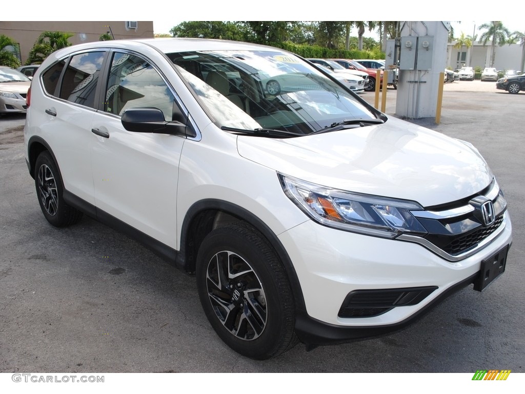 White Diamond Pearl 2016 Honda CR-V SE AWD Exterior Photo #138326169
