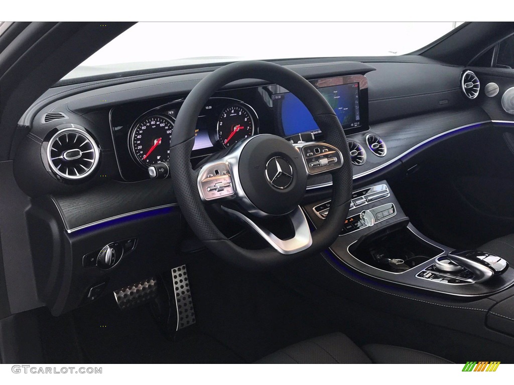 2019 E 450 Coupe - Lunar Blue Metallic / Black photo #4