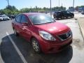 2014 Red Brick Nissan Versa 1.6 SV Sedan  photo #2