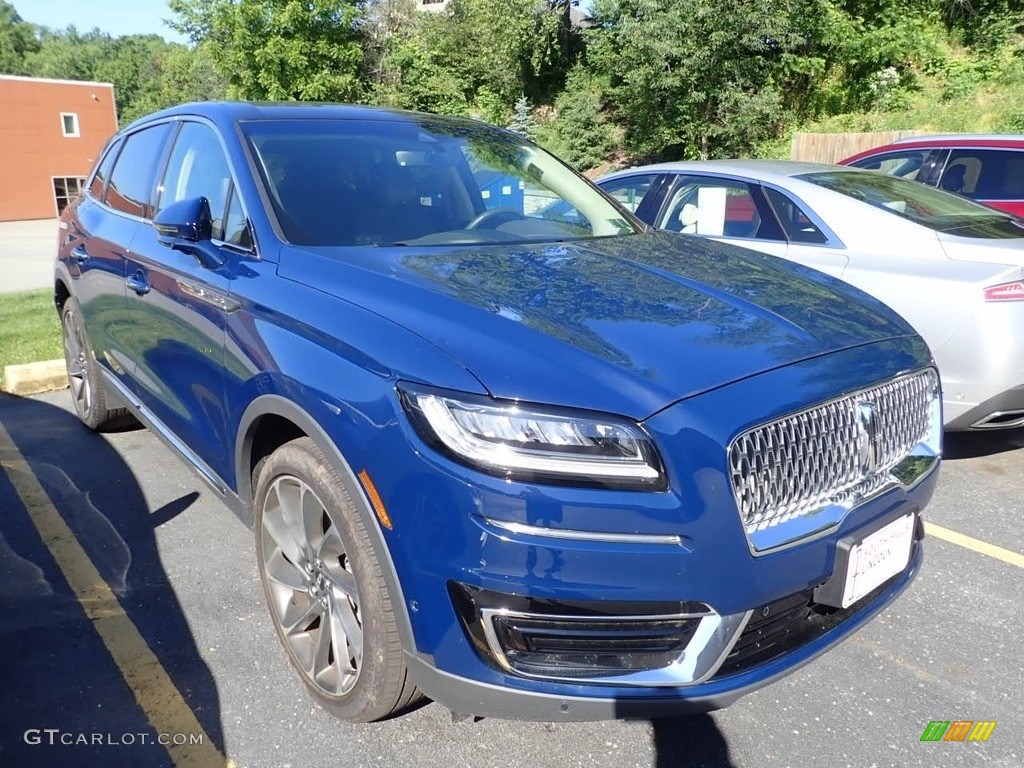 Rhapsody Blue 2019 Lincoln Nautilus Reserve AWD Exterior Photo #138327945