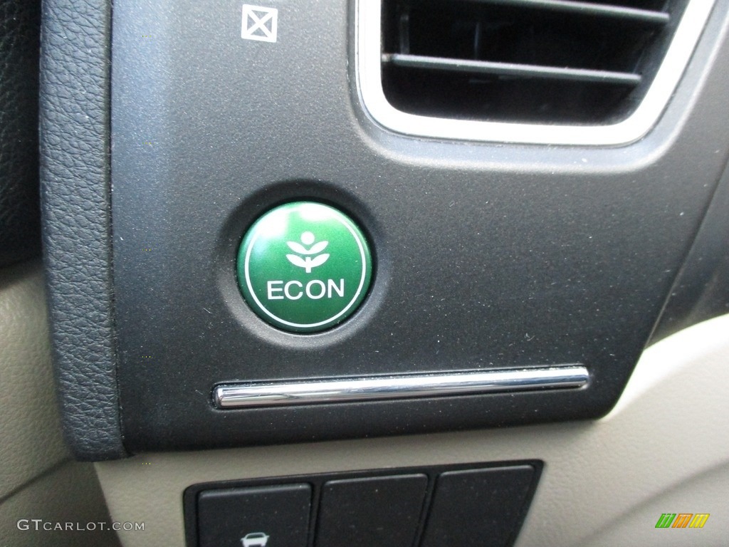 2014 Civic LX Sedan - Crimson Pearl / Beige photo #18