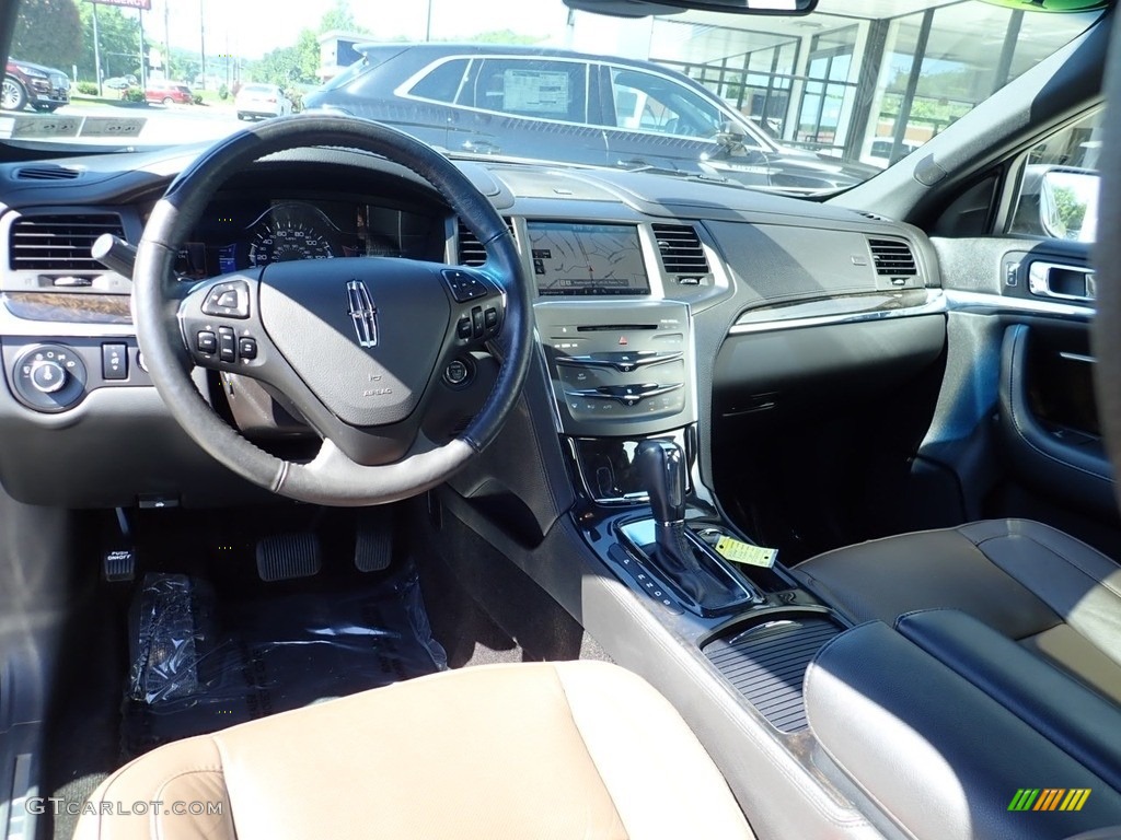 Hazelnut Interior 2015 Lincoln MKS AWD Photo #138328254