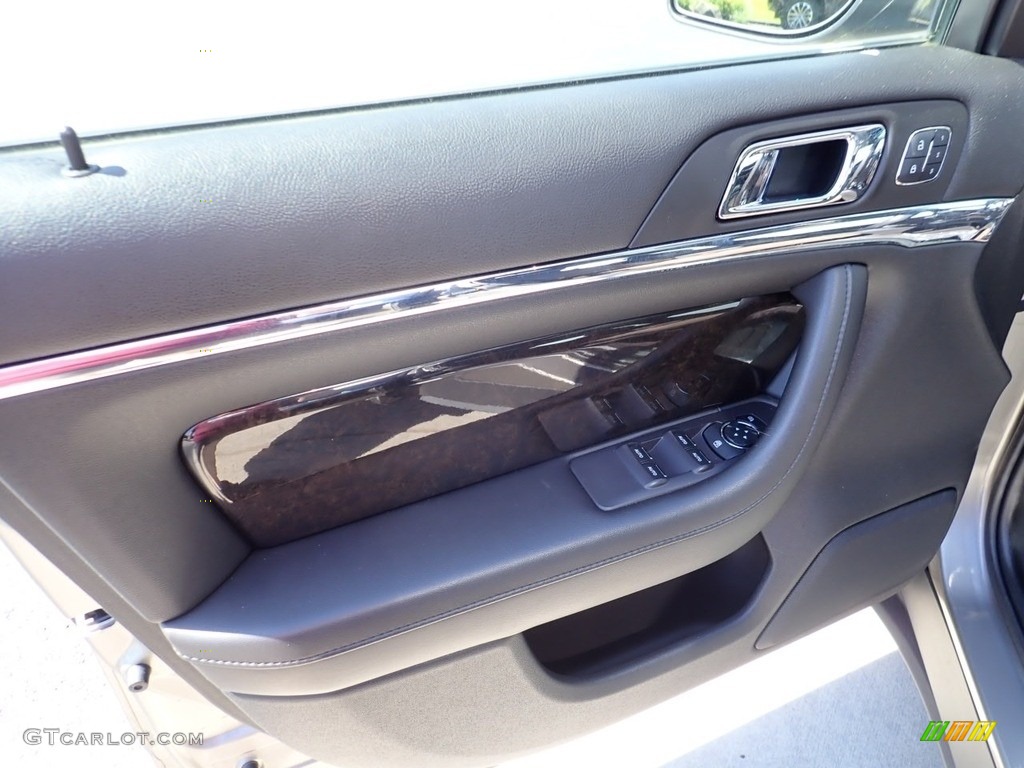 2015 Lincoln MKS AWD Hazelnut Door Panel Photo #138328260