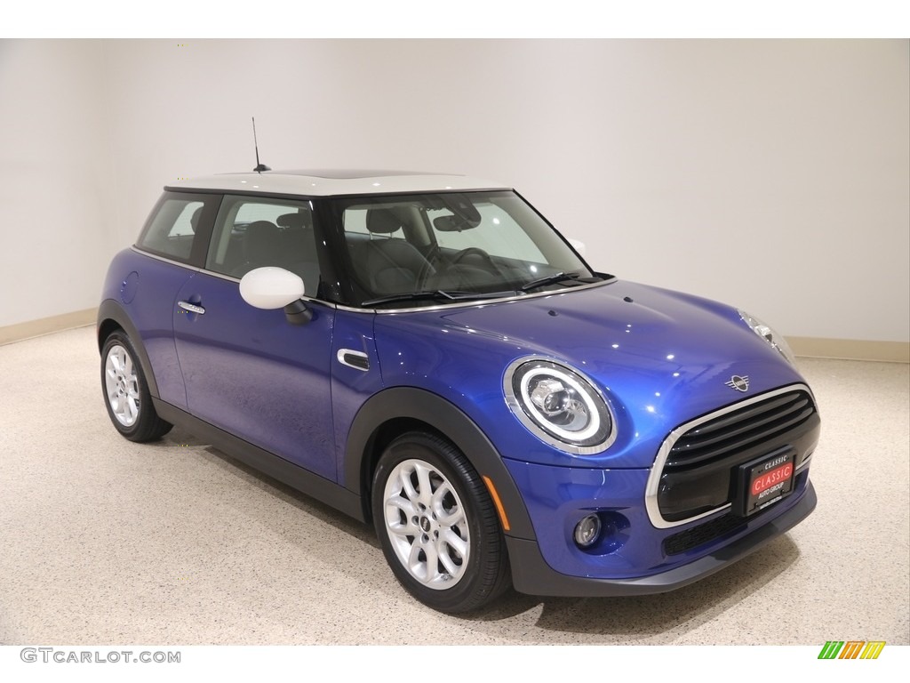2020 Hardtop Cooper 2 Door - Starlight Blue Metallic / Carbon Black photo #1