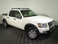 White Suede - Explorer Sport Trac XLT 4x4 Photo No. 2