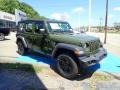 2020 Sarge Green Jeep Wrangler Unlimited Sport 4x4  photo #3