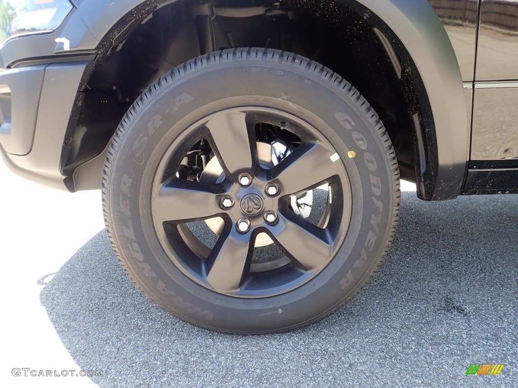 2020 1500 Classic Warlock Quad Cab 4x4 - Diamond Black Crystal Pearl / Black/Diesel Gray photo #15