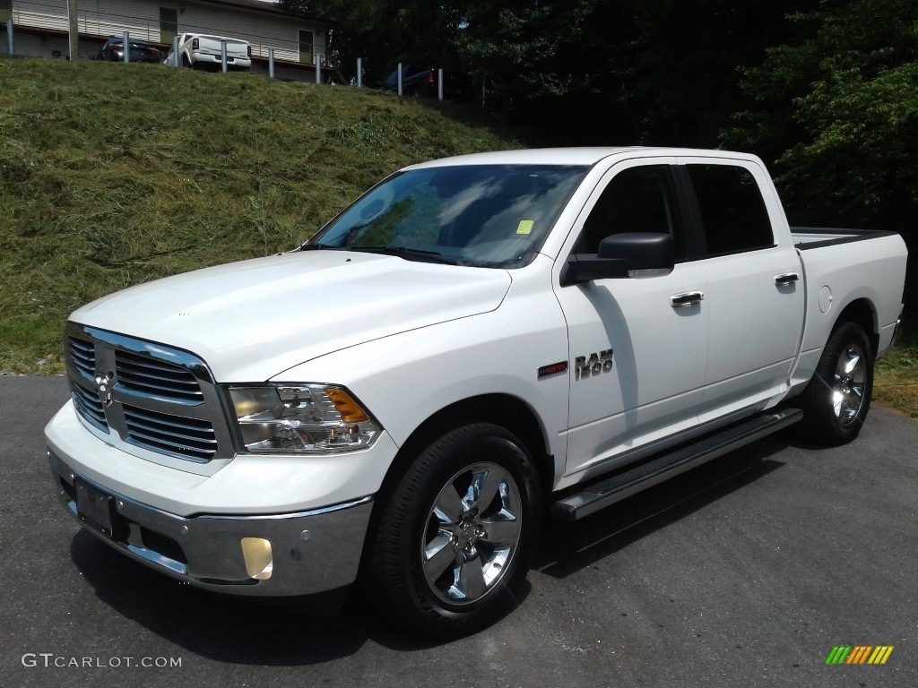 Bright White 2017 Ram 1500 Big Horn Crew Cab 4x4 Exterior Photo #138329636