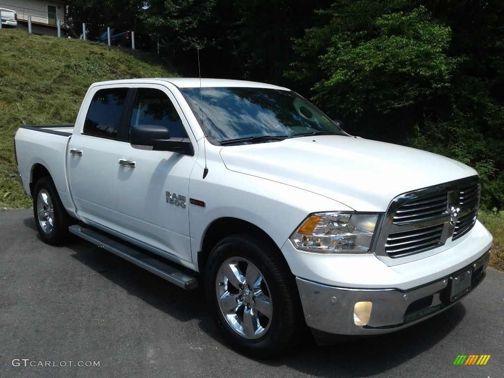 Bright White 2017 Ram 1500 Big Horn Crew Cab 4x4 Exterior Photo #138329684