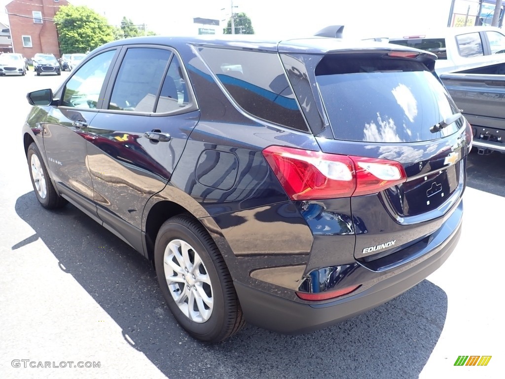 2020 Equinox LS AWD - Midnight Blue Metallic / Ash Gray photo #6