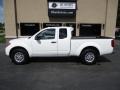 Glacier White 2017 Nissan Frontier SV King Cab 4x4